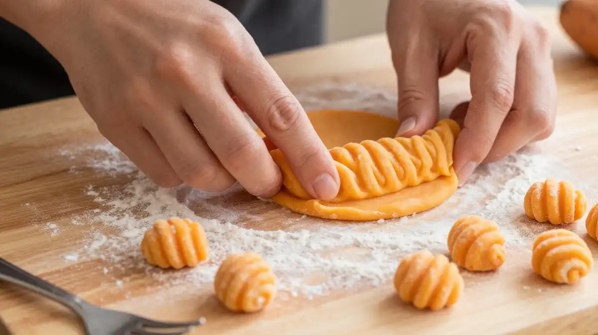 The Secret to Rolling and Shaping Sweet Potato Gnocchi Like a Professional