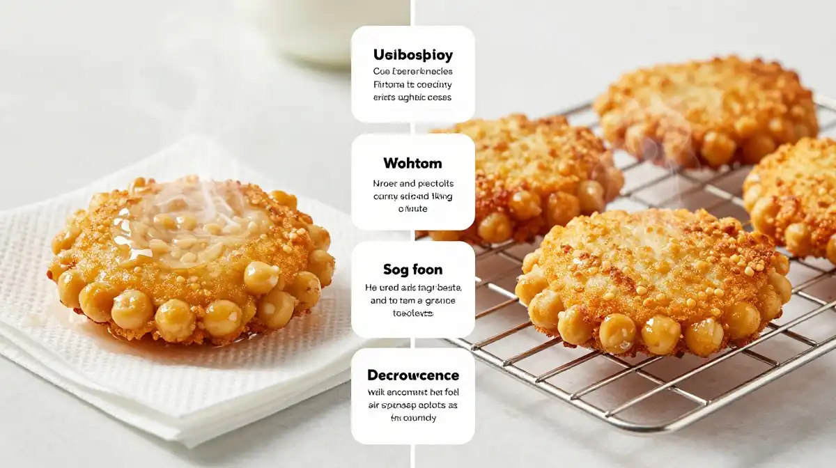 The Secret to Keeping Chickpea Fritters Crispy and Not Soggy