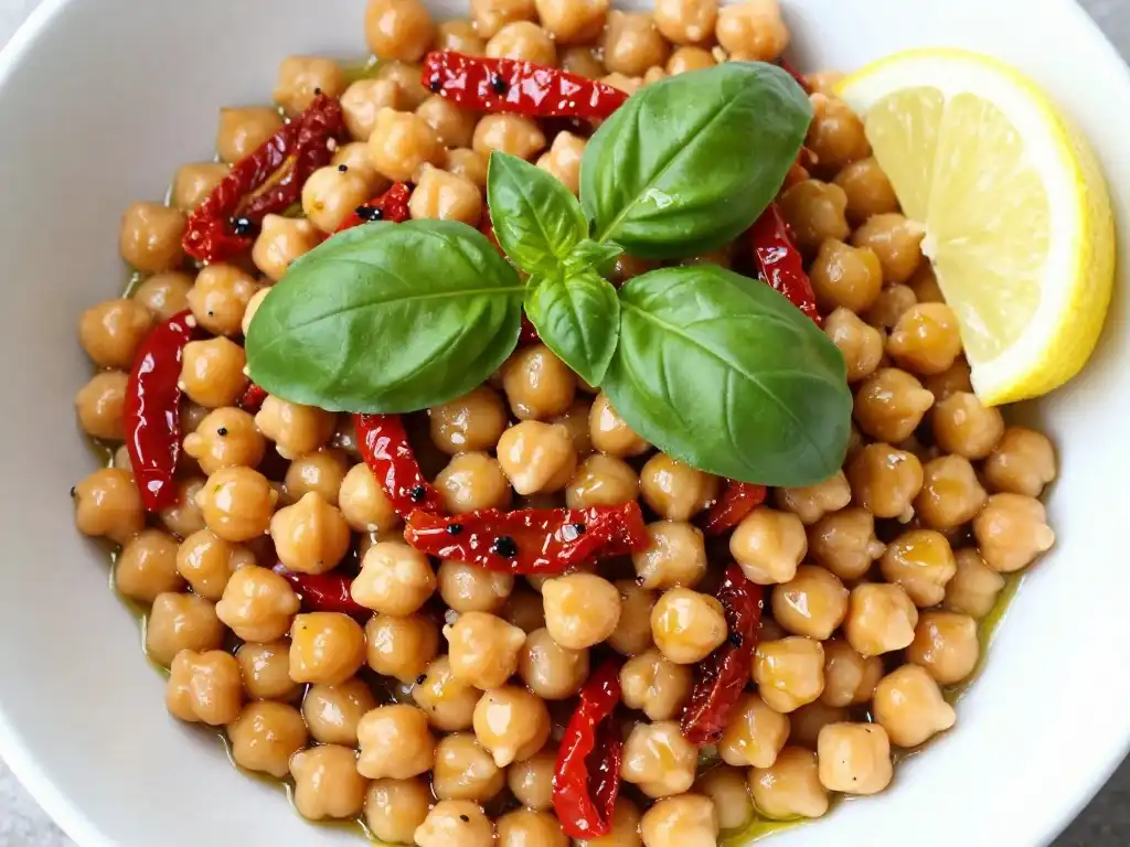 How to Make Antipasto Bean Salad With Chickpeas for a Protein-Packed Twist