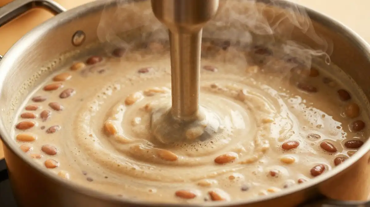 How to Make Mediterranean Pinto Bean Soup Extra Creamy and Rich
