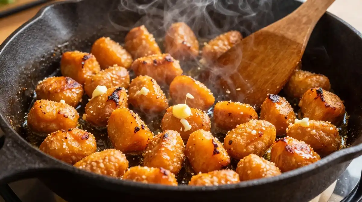 How to Pan Fry Sweet Potato Gnocchi for a Perfect Golden Crispy Crust
