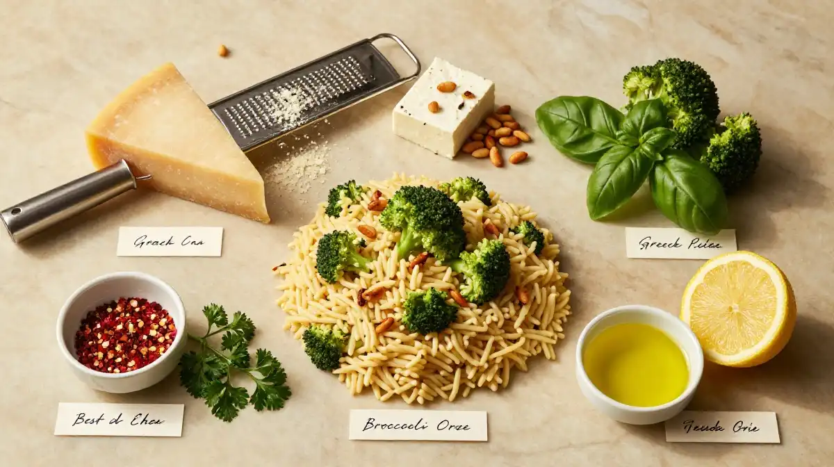 Best Cheese and Topping Ideas for Your Broccoli Orzo Recipe
