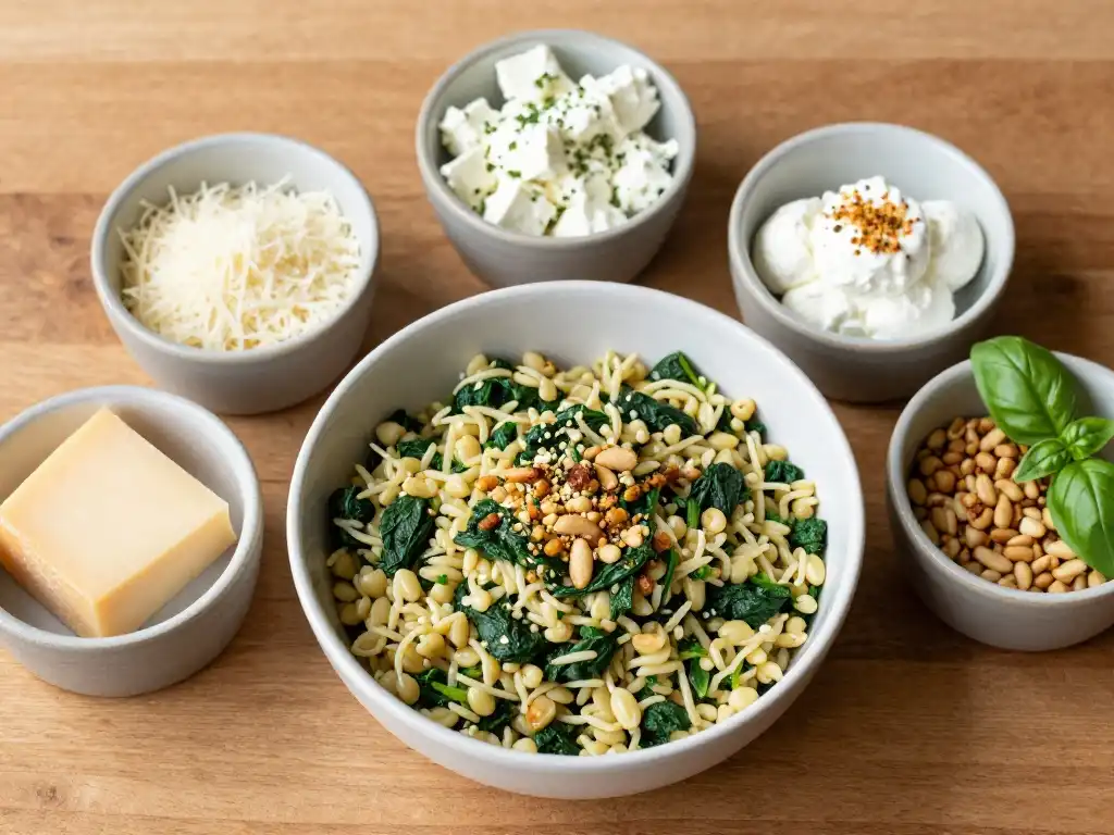 Best Cheese and Topping Ideas for Your Spinach Orzo Recipe