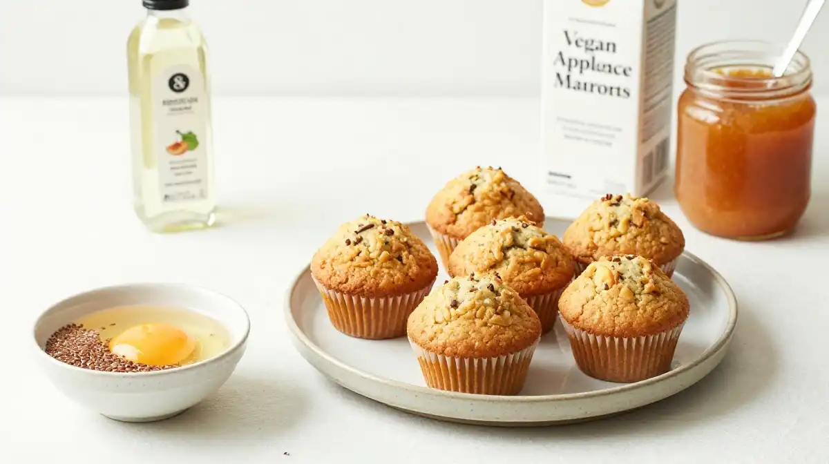 How to Make Vegan Applesauce Muffins Without Eggs or Butter