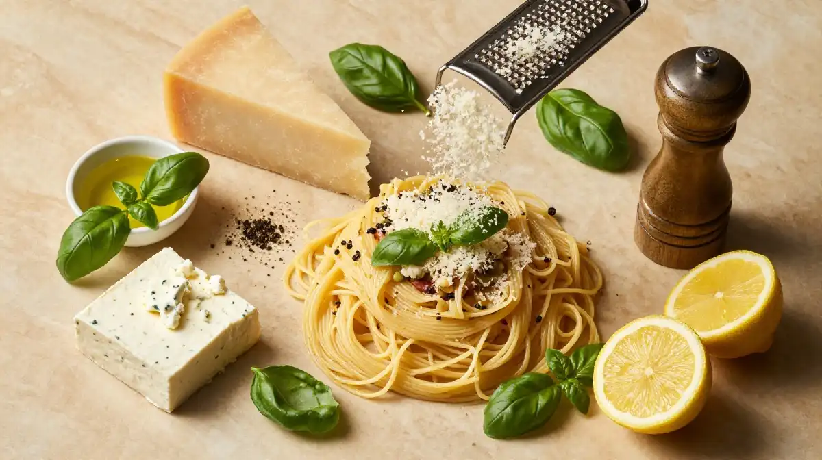 Best Cheese and Finishing Touches for Your Pasta Primavera