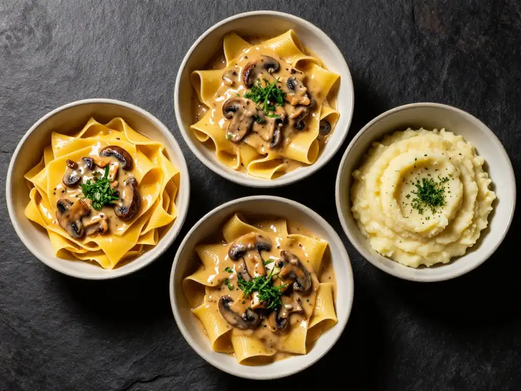Best Pasta and Noodles to Serve With Mushroom Stroganoff