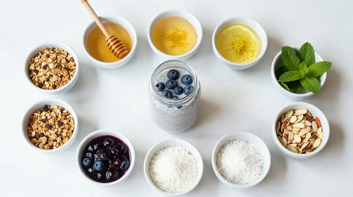 Best Toppings and Mix-Ins That Take Blueberry Chia Pudding to the Next Level