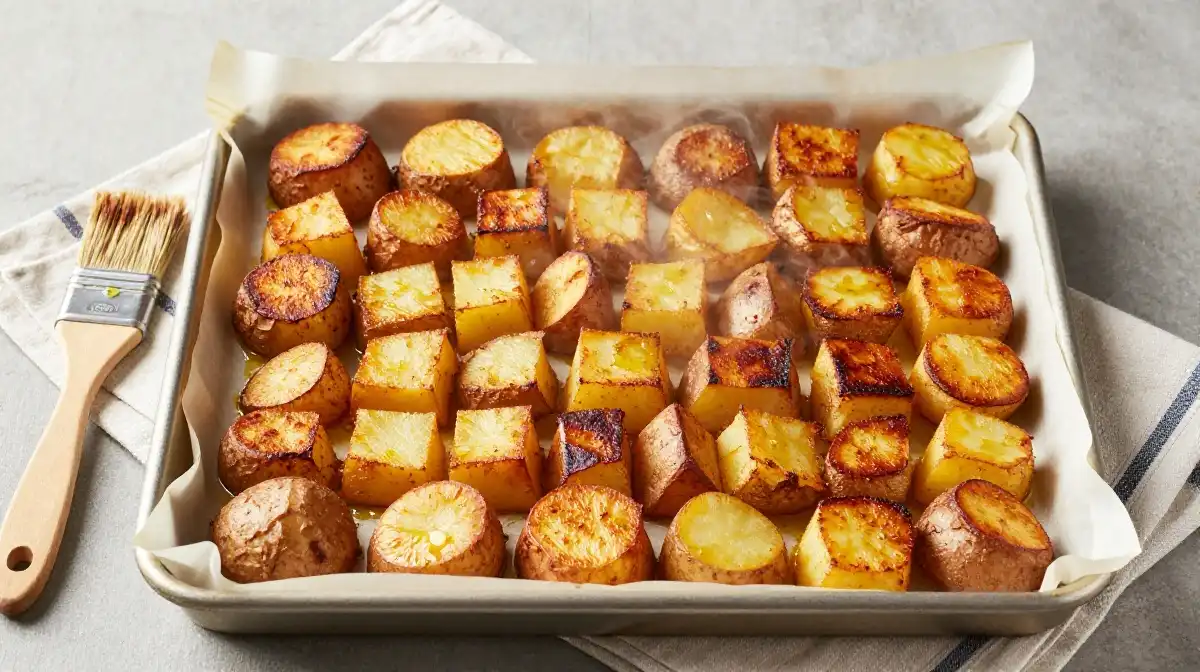 How to Bake Batata Harra Instead of Frying for a Healthier Version