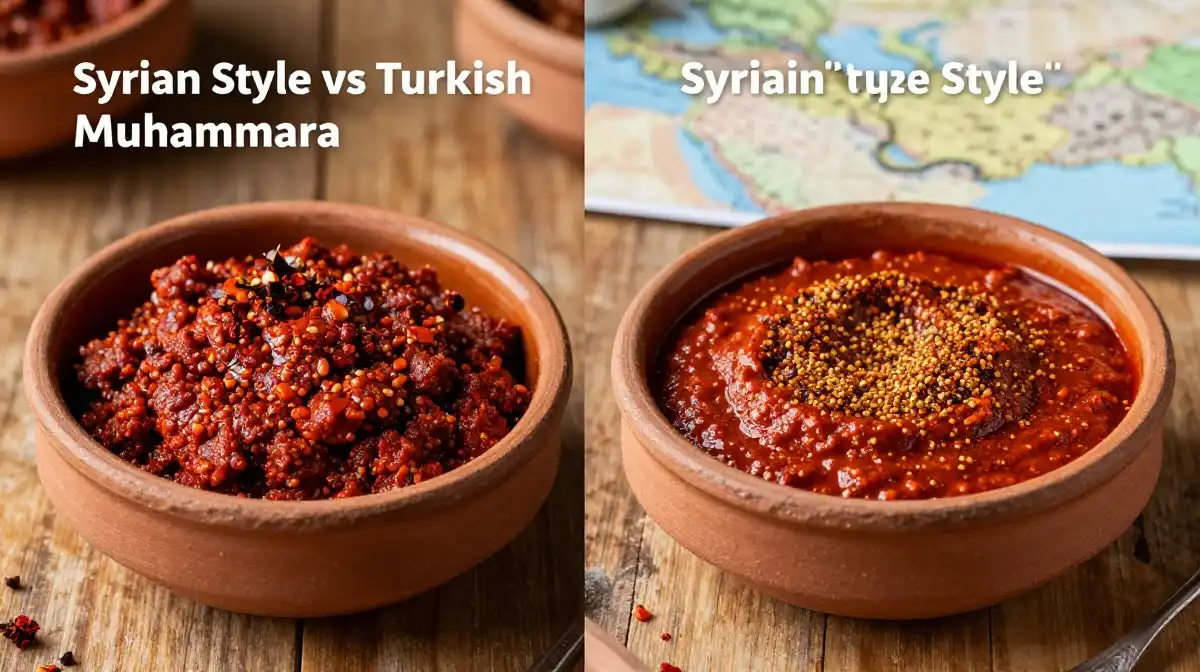 Syrian Style vs Turkish Style Muhammara: Regional Differences Explained