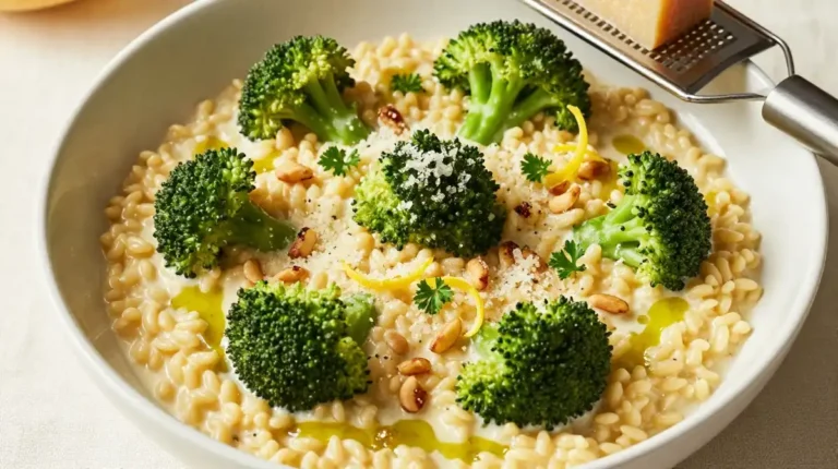 broccoli orzo