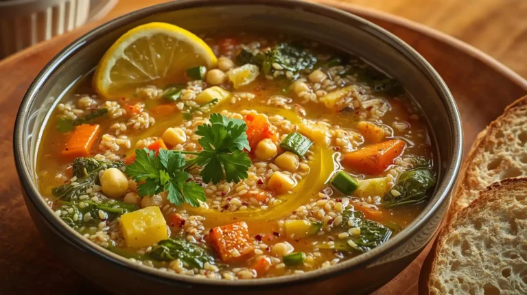 easy quinoa vegetable soup
