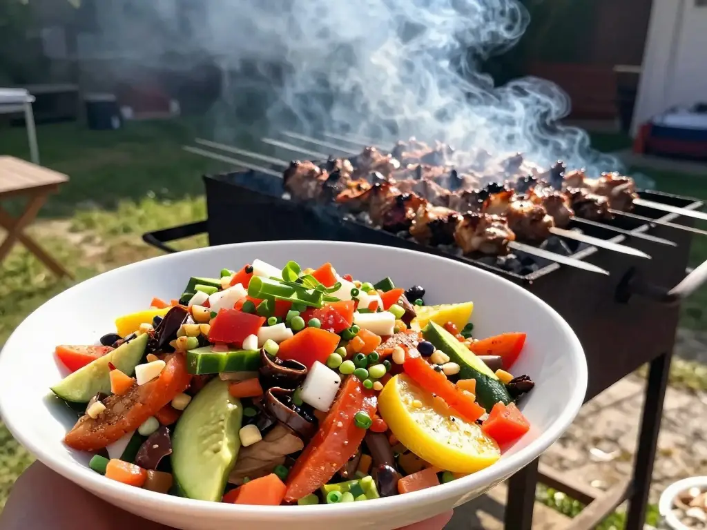 Turkish Shepherds Salad for BBQs and Grilled Meats
