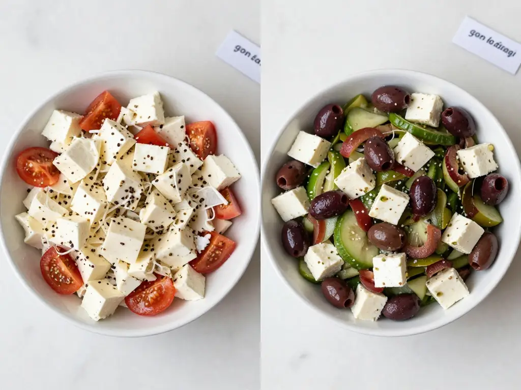 Turkish Shepherds Salad vs Greek Salad: Key Differences