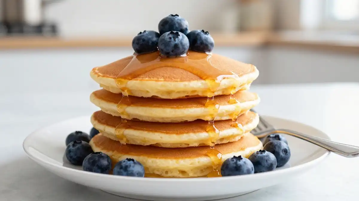 Fluffy Cassava Flour Pancakes