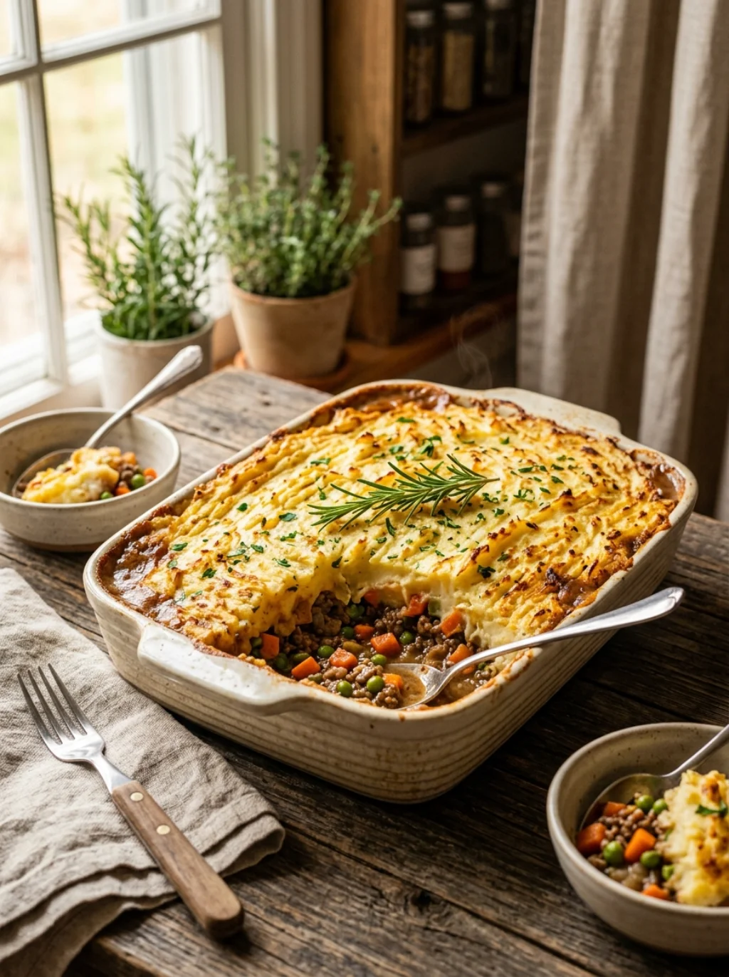 Classic Easy Shepherd's Pie with Creamy Mashed Potato Topping