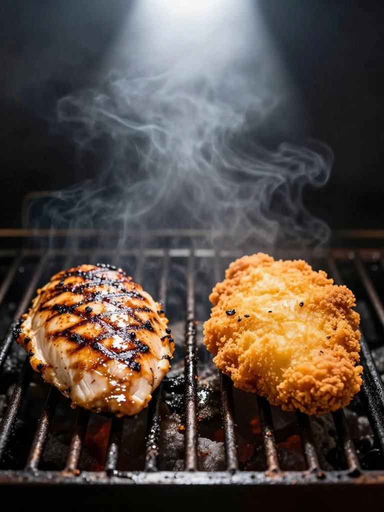 Grilled-vs-Fried-Buffalo-Chicken-Sandwiches