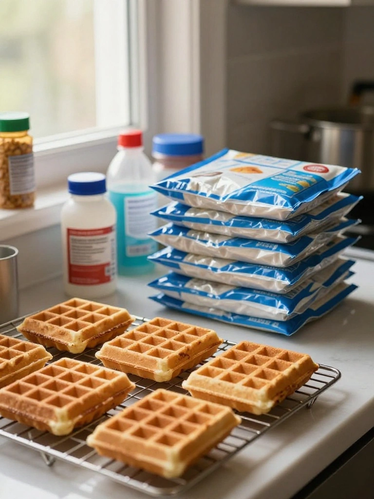 Can-You-Freeze-Bisquick-Pumpkin-Waffles