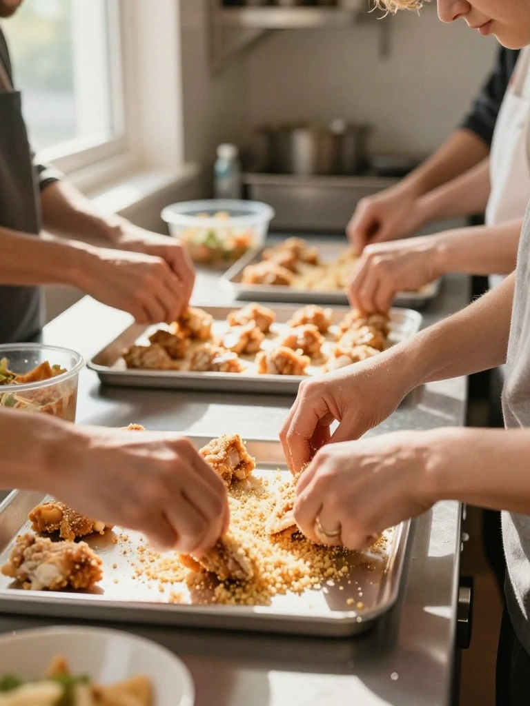 Making-Cheddar-Ranch-Chicken-Bites-Ahead-of-Time