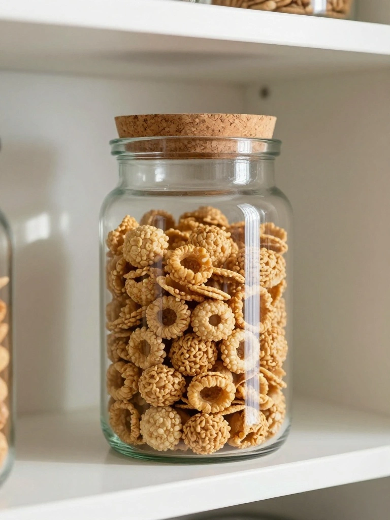 Freezing and Reheating Hot Buttered Cheerios Snacks