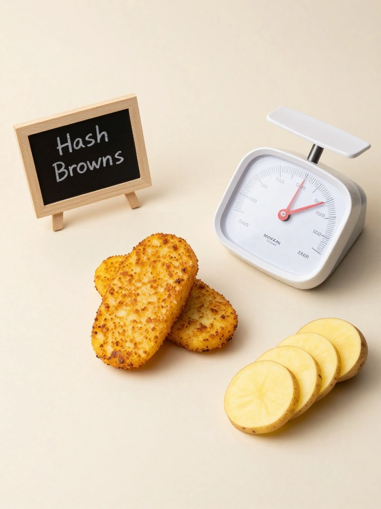 Nutritional Information of Oven Baked Frozen Hash Browns