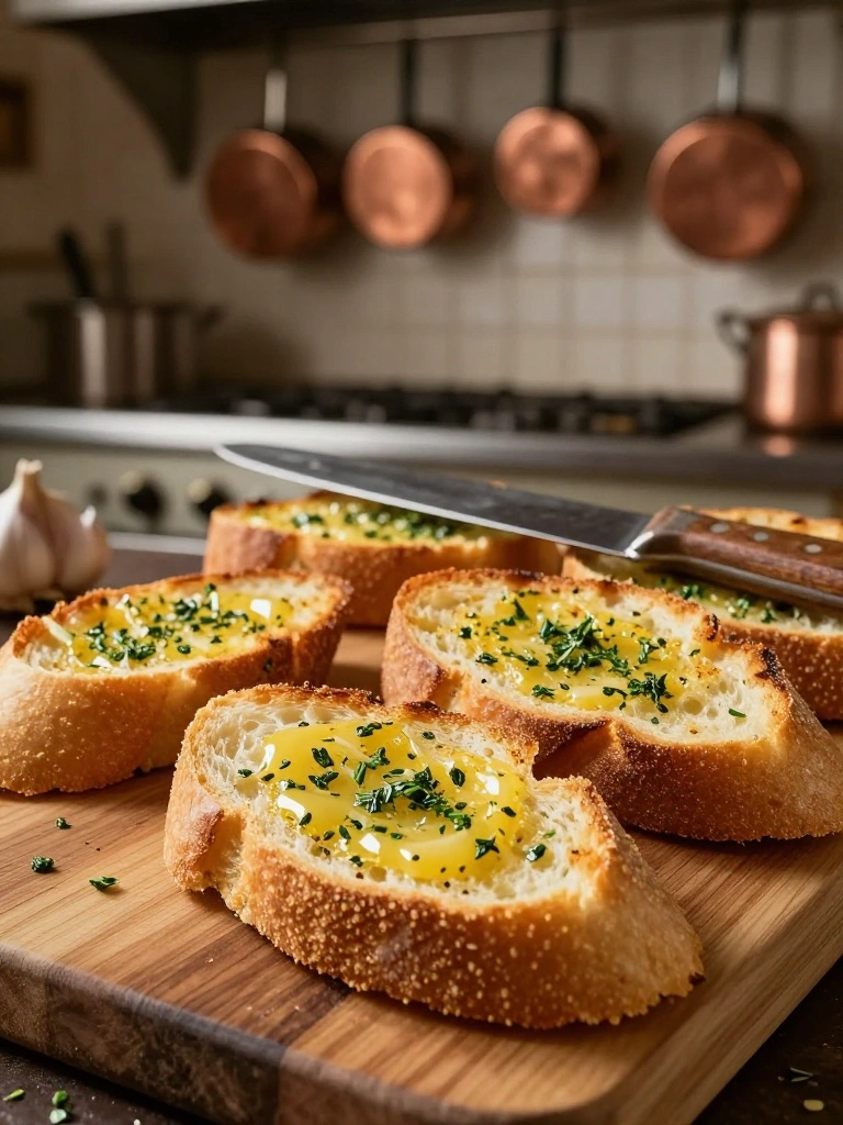 Garlic-Bread-with-Herbs