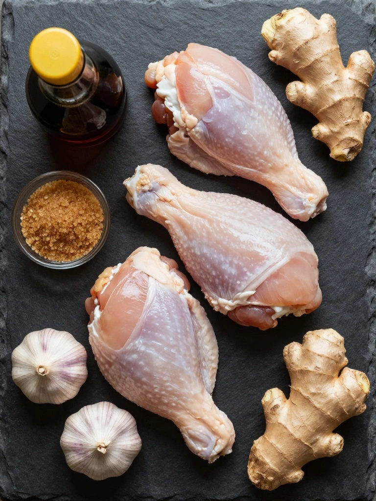 Ingredients-Needed-for-Baked-Teriyaki-Chicken