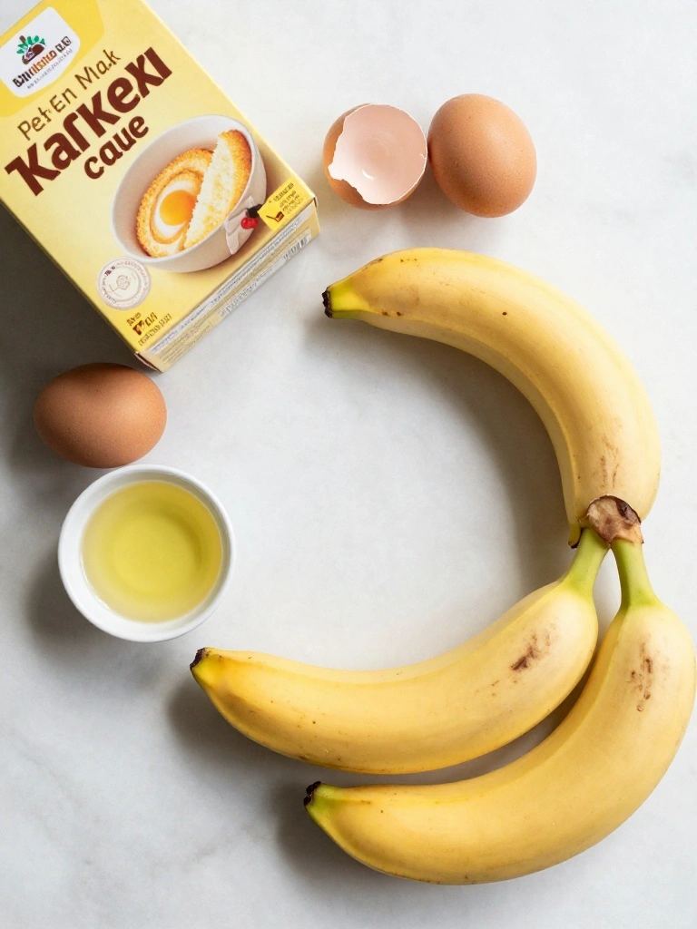 Ingredients-Needed-for-Cake-Mix-Banana-Muffins
