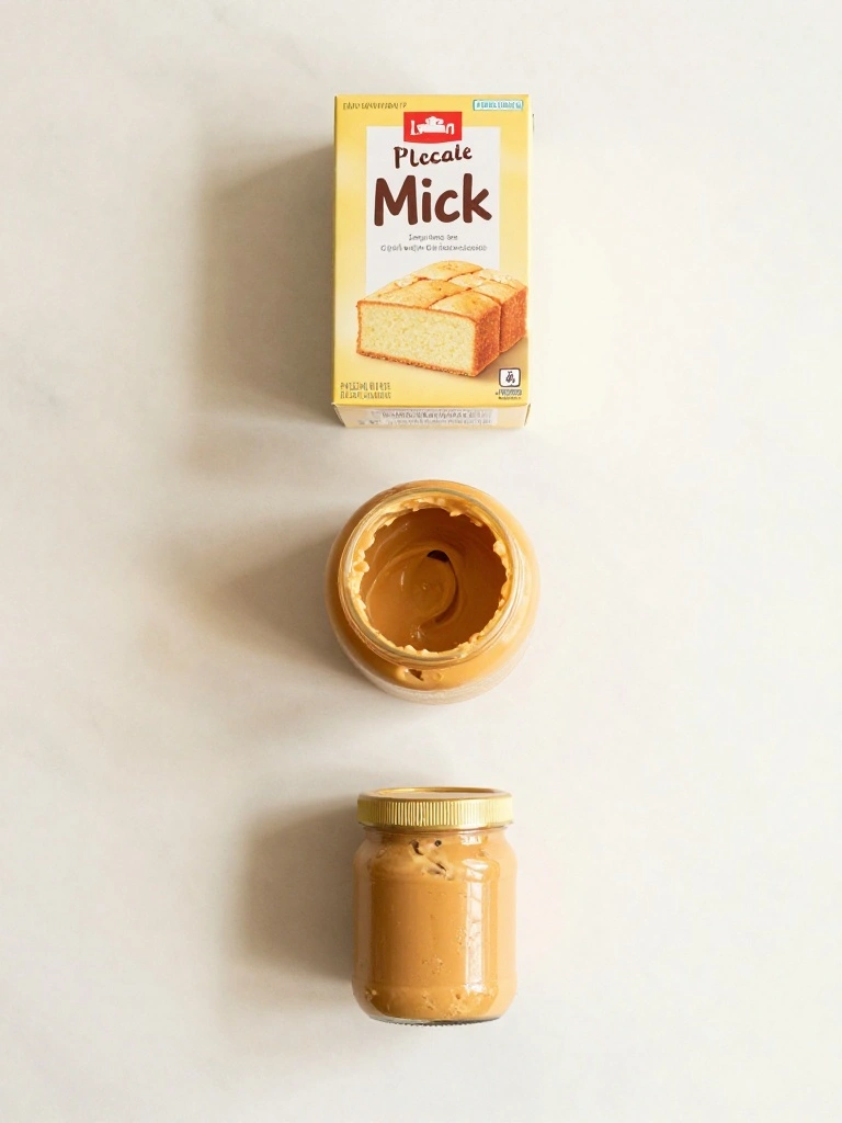 Ingredients-Needed-for-Cake-Mix-Peanut-Butter-Cookies