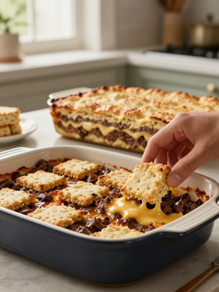 How-to-Make-a-Cheeseburger-Biscuit-Casserole.