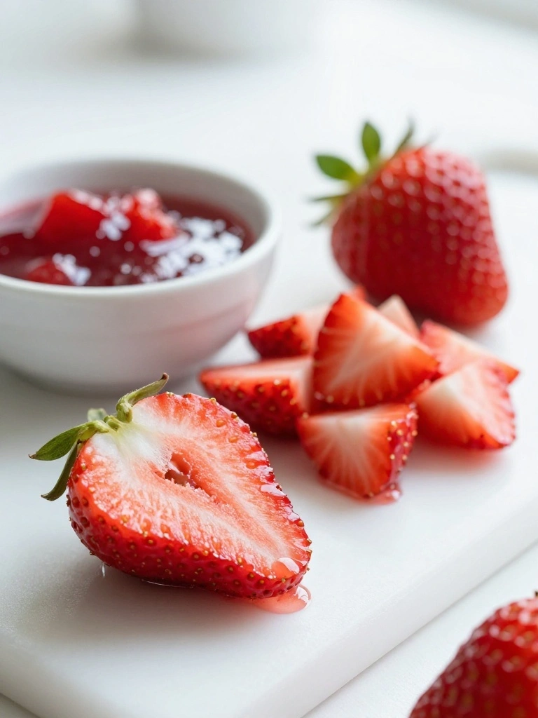 Strawberry Cheesecake Dip with Cool Whip vs Without