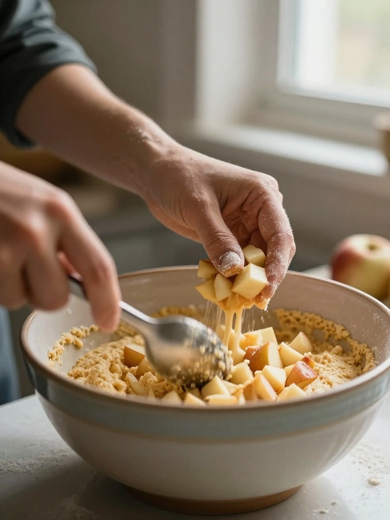 Step-by-Step Instructions for Cake Mix Apple Spice Muffins