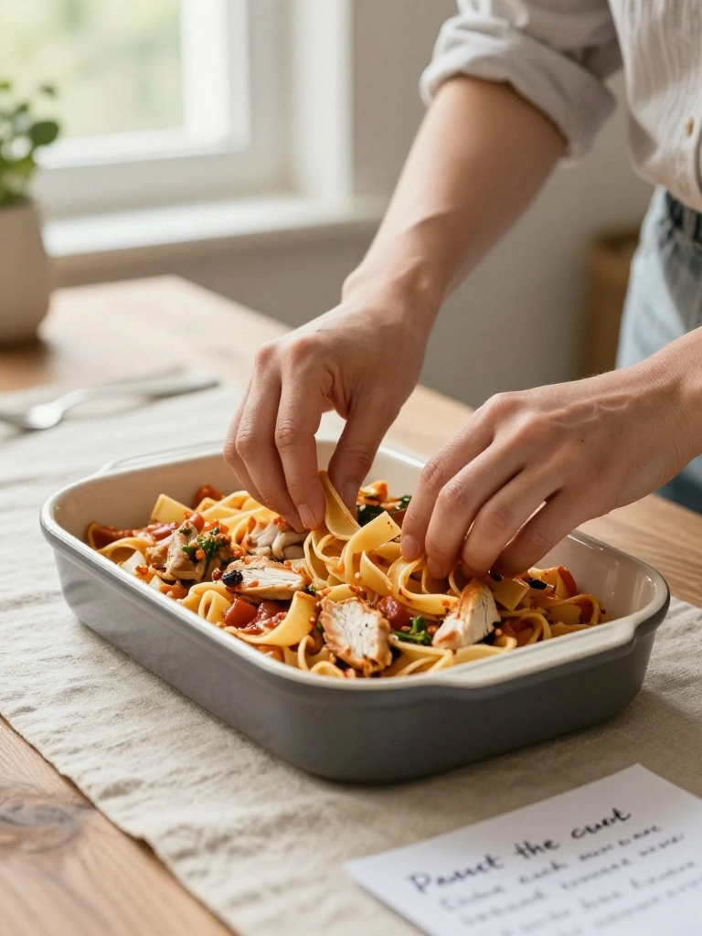 Step-by-Step-Chicken-Parmesan-Baked-Spaghetti-Recipe.