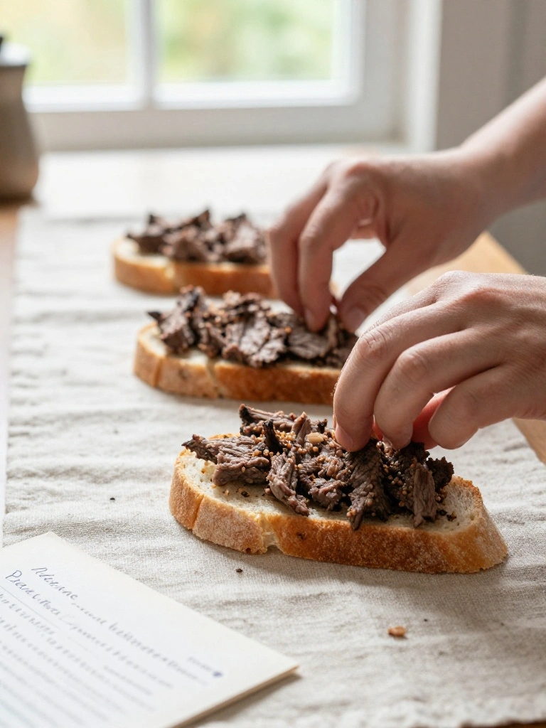 Step-by-Step-Sloppy-Joe-French-Bread-Pizza-Recipe.