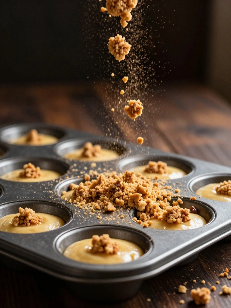 How to Add a Streusel Topping to Your Muffins