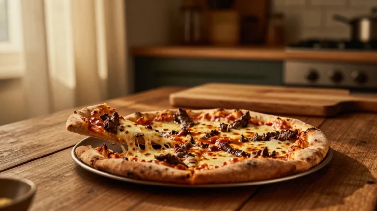 Sloppy Joe French Bread Pizza