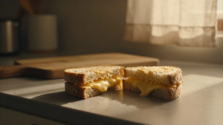 Parmesan Crusted Grilled Cheese