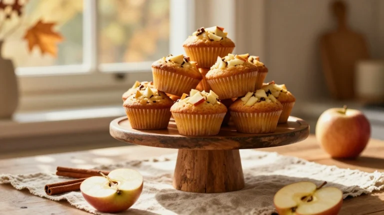 Cake Mix Apple Spice Muffins