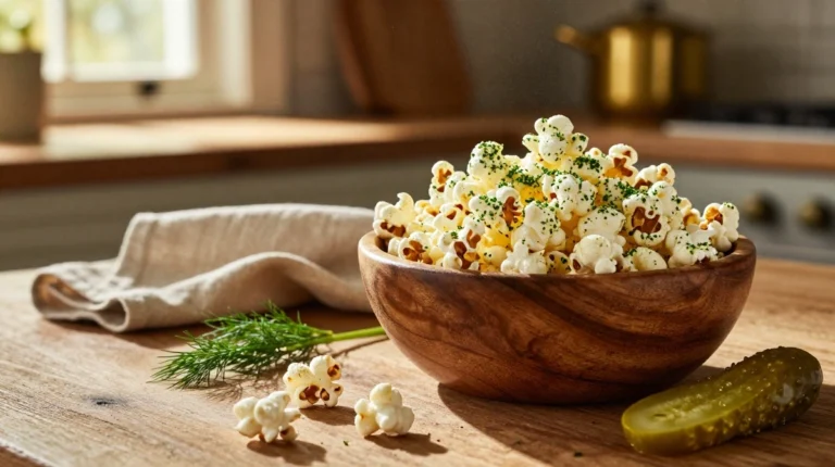 17 Dill Pickle Popcorn Recipes for a Fun and Tangy Snack