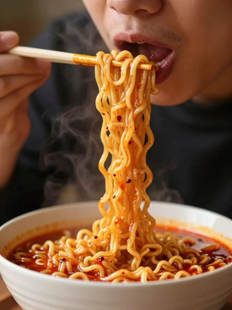 Why Sweet Spicy Ramen Noodles Are So Addictive