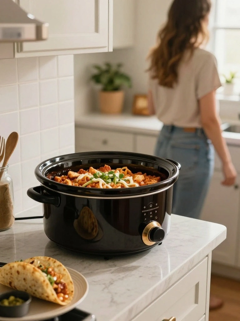 Why Slow Cooker Chicken Enchilada Tacos Are a Weeknight Win