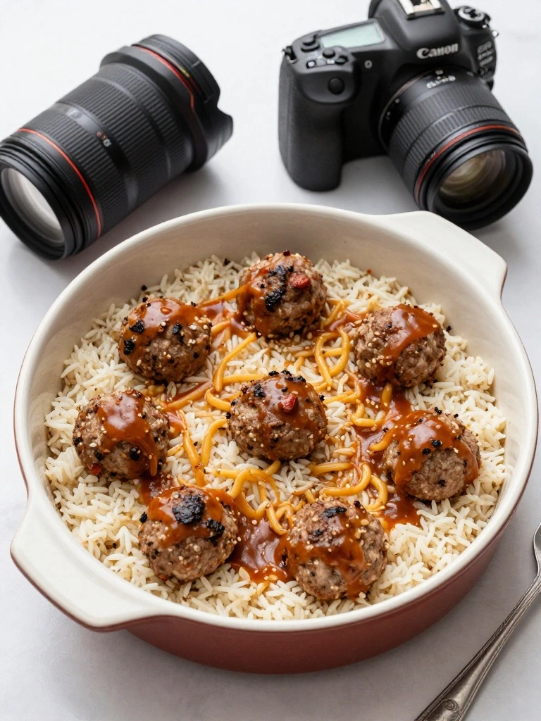 What Is Meatball Rice Casserole?