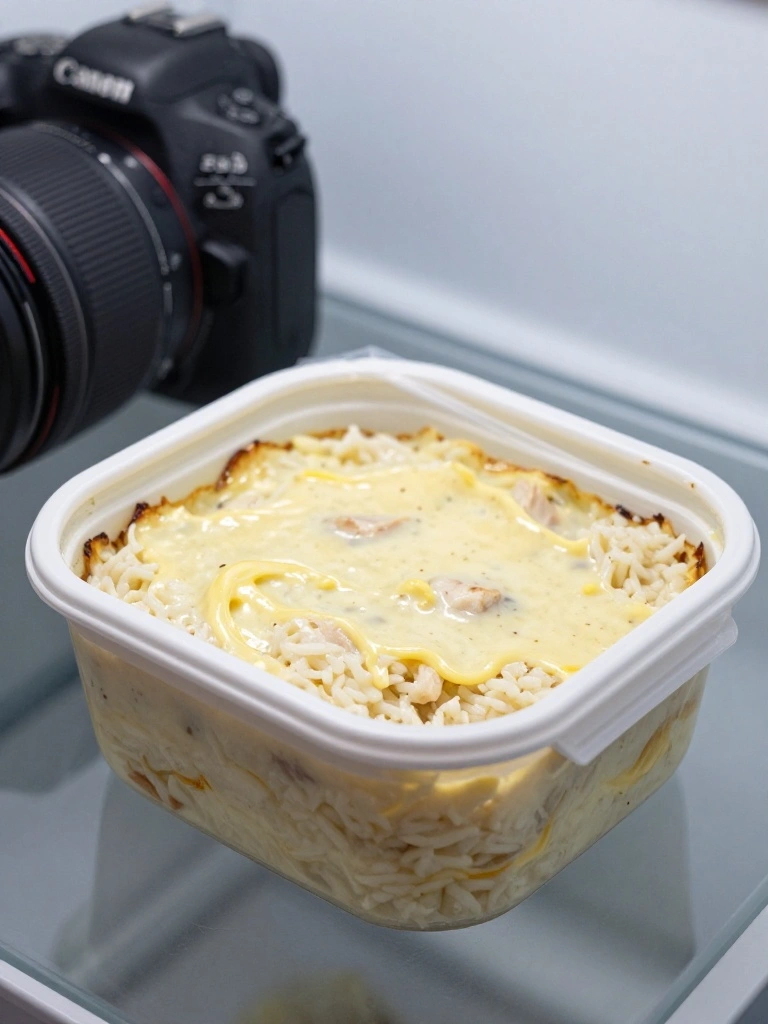 Storing and Reheating Creamy Chicken Rice Casserole