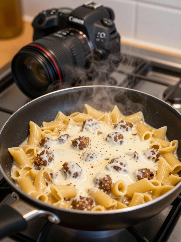 Storing and Reheating Creamy Sausage Pasta