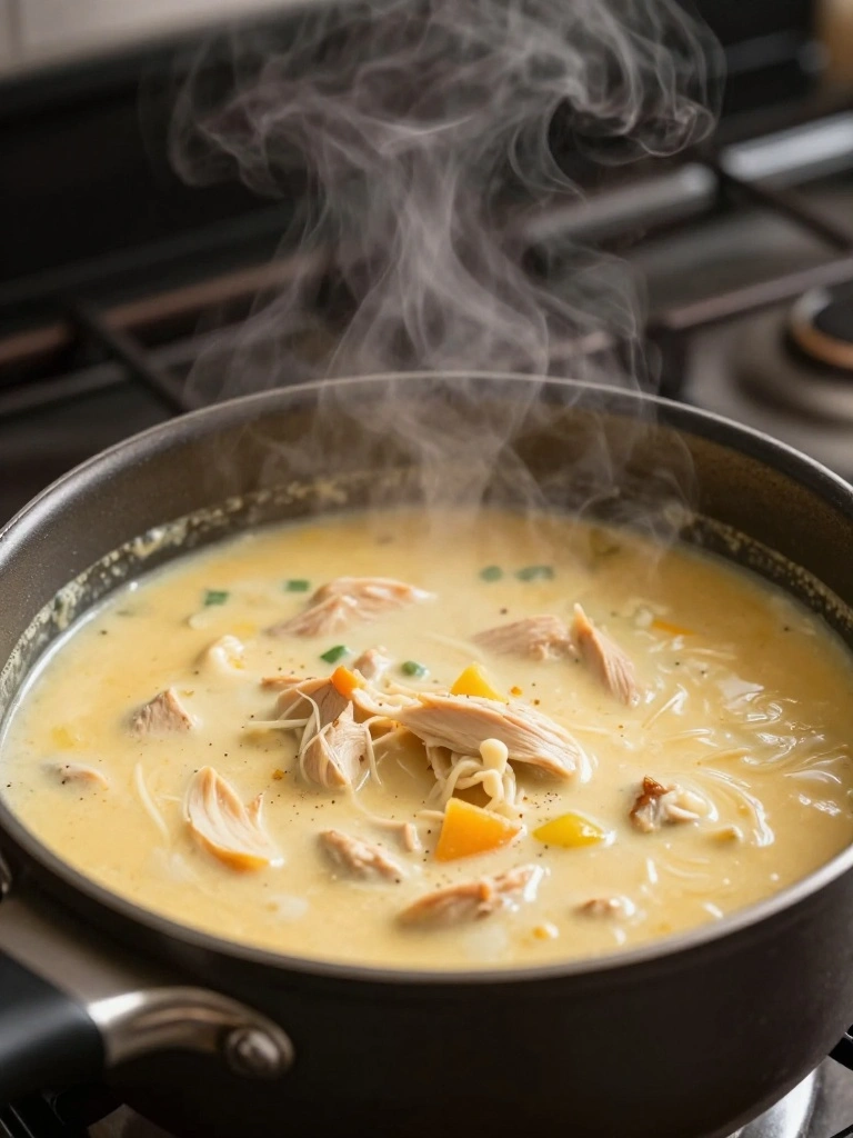 Storing and Reheating Creamy Chicken Taco Soup