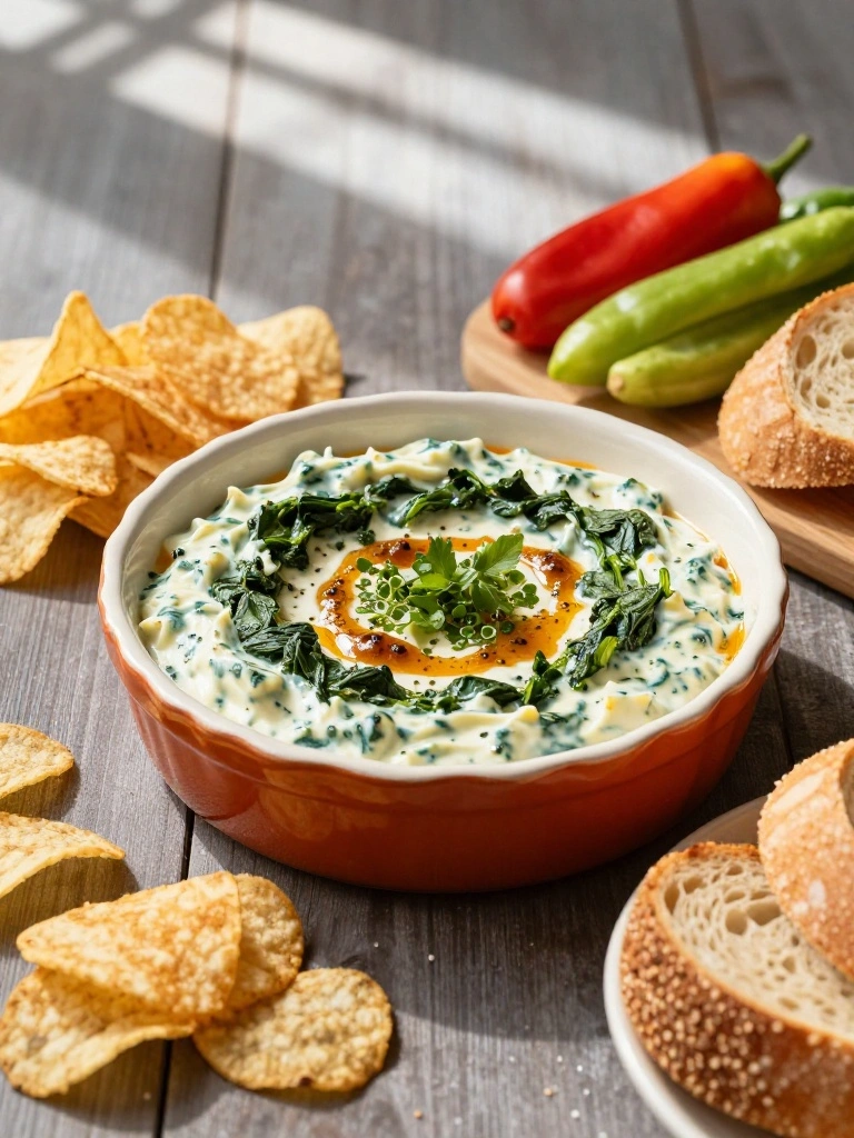 Serving Suggestions for Spinach Artichoke Dip