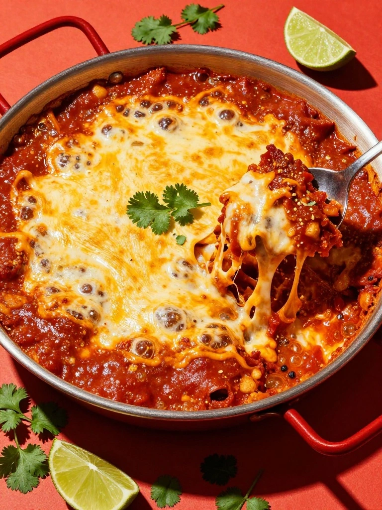 Ground Beef Enchilada Bake