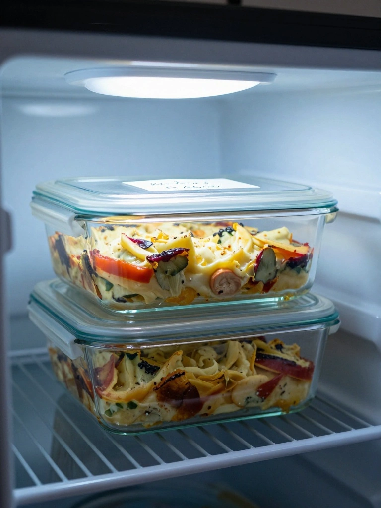 How to Store Buffalo Chicken Cauliflower Casserole