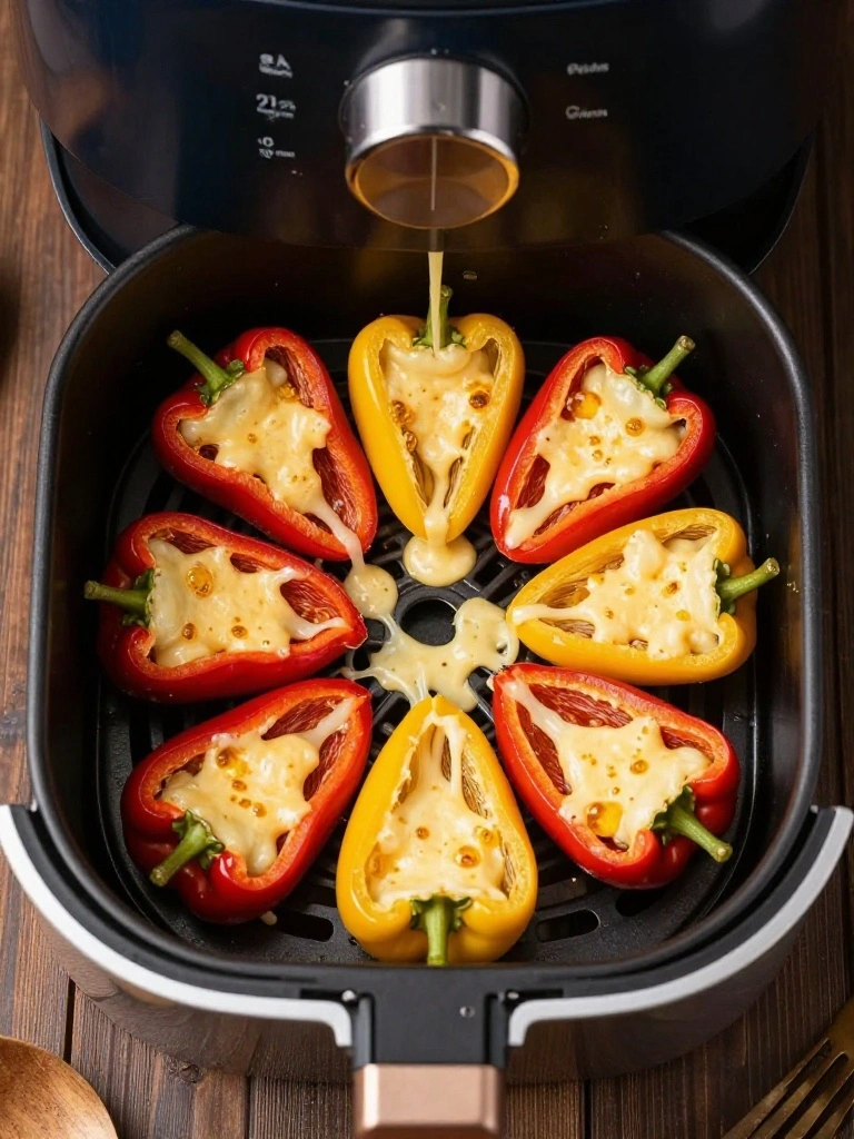 Air Fryer Stuffed Peppers