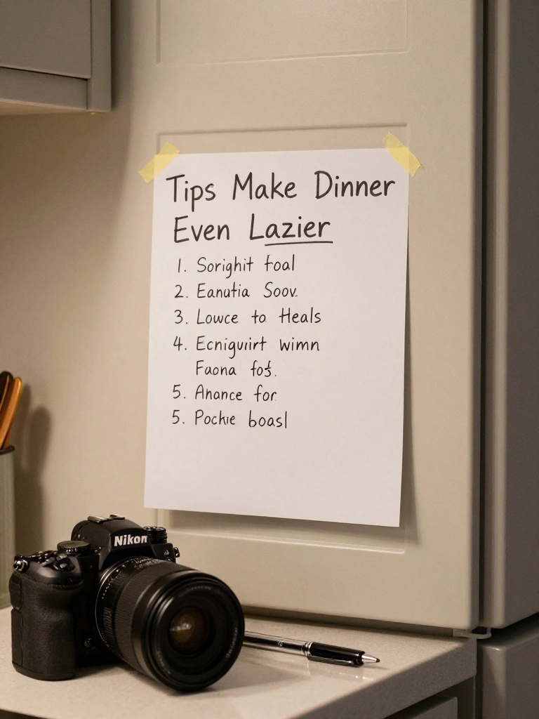Tips to Make Dinner Even Lazier