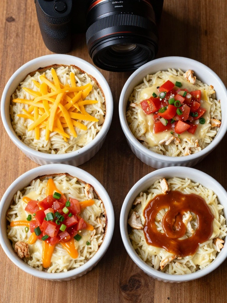 Variations of Creamy Chicken Rice Casserole